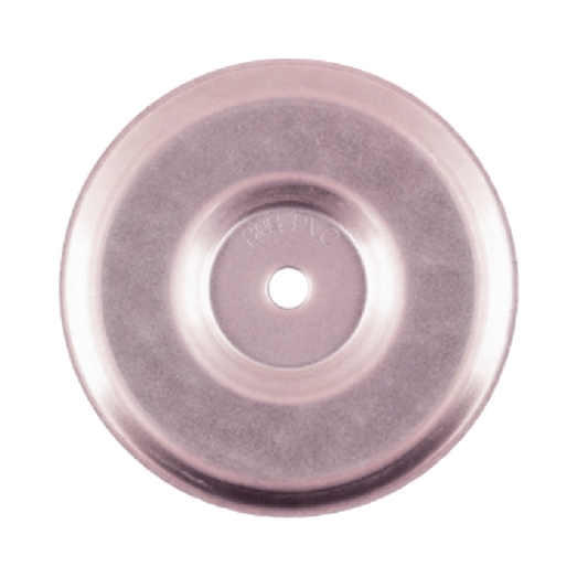 Purple isoweld PVC stress plate for induction-weldable thermoplastic membranes