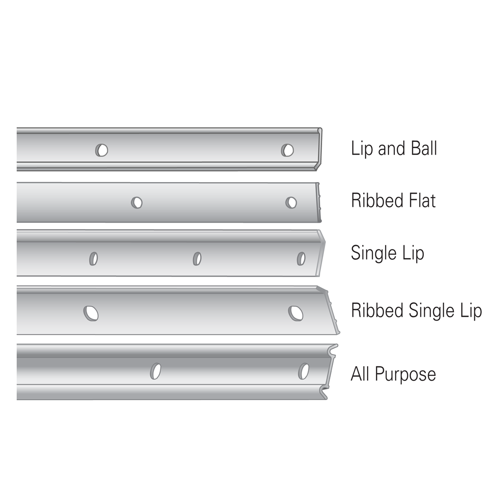 SFS aluminum termination bar profiles for membrane flashing and wall termination